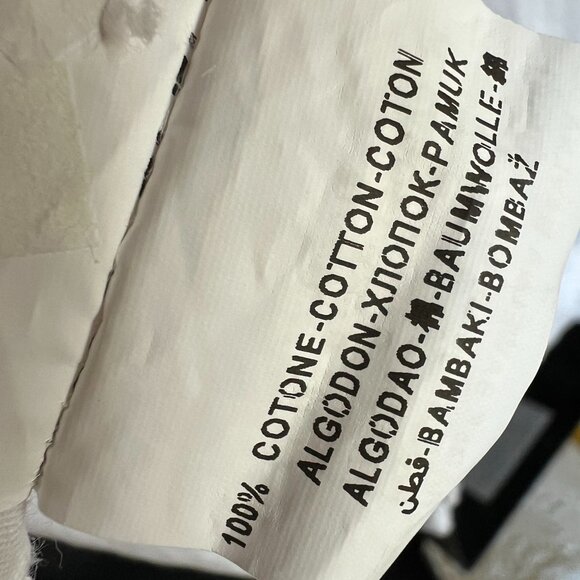 Benetton White Embroidered Cotton Blouse – Size M - Picture 11 of 15